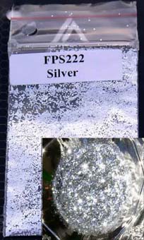 GPI FLAKES SILVER( SMALL) 4OZ - KCFPS222 